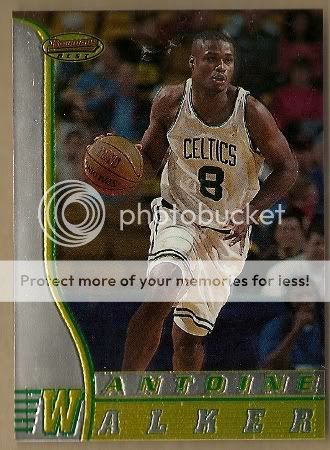 有关以下物品的详细资料: antoine walker 97 bowmans best rc rookie